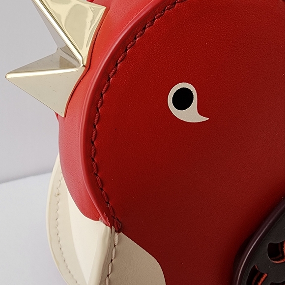 Kate Spade Ooh la la Red Carpet Bird Crossbody Purse 2018 Like New! - Picture 5 of 14